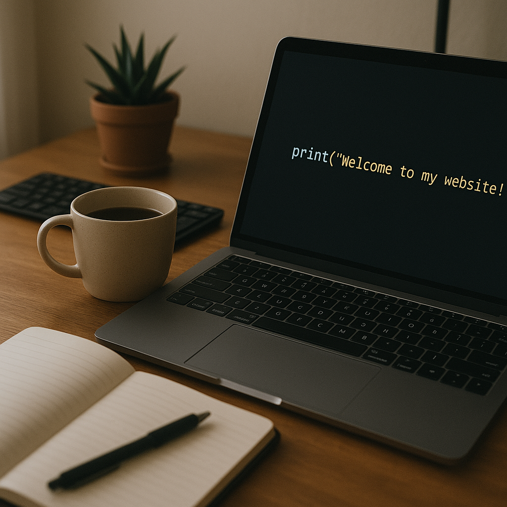 Welcome to my website!